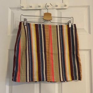 NWOT H&M colourful/shiny skirt